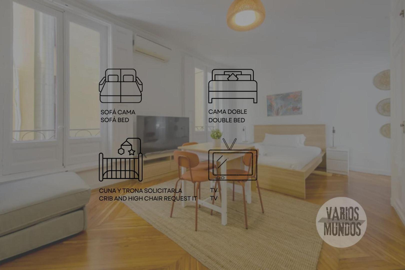 Petite E Chic Loft Para 3 En El Corazon De Madrid Exterior photo